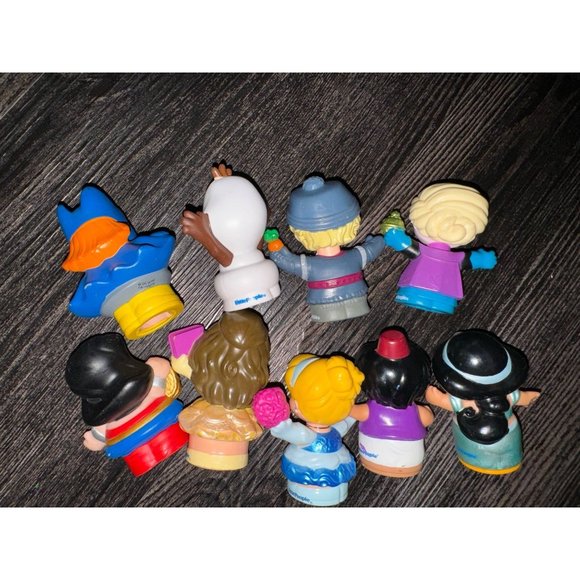 Bundle of 9 Disney/Superheroes Little People - Belle, Wonder Woman, Cinderella - Picture 2 of 4